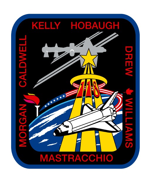 STS 118 Aufkleber