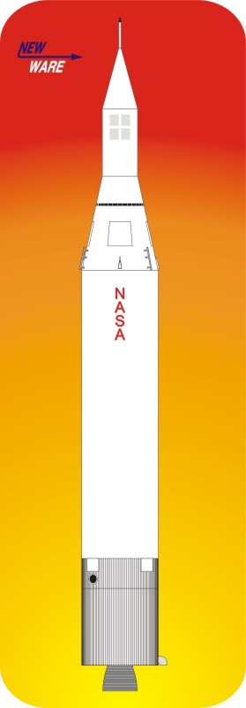 Juno II - Pioneer 4 Launch Vehicle. 1/144. Newware
