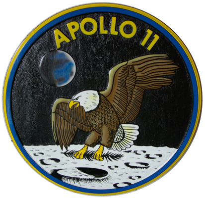 Apollo 11 Mission Logo. Emblem - 35 cm Durchmesser