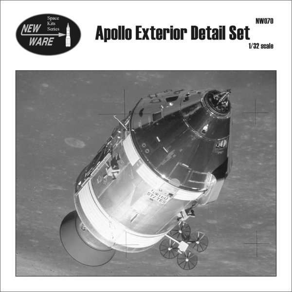 Apollo Command Module Exterior. Newware Bausatz in 1/32.