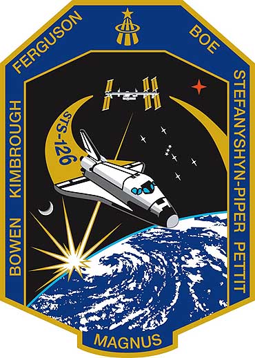 STS 126 Aufnäher