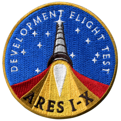 Ares I-X,  Flight Test. Aufnäher.