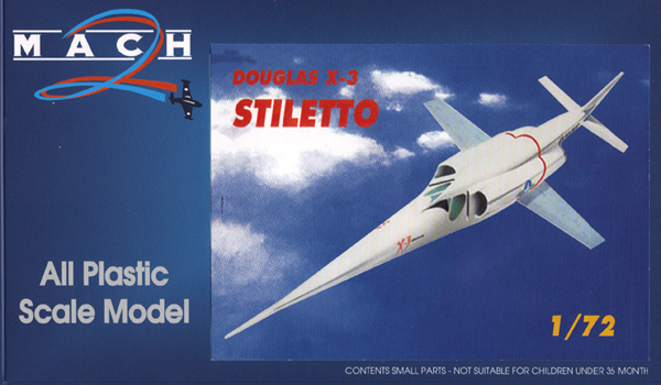 Bell X-3 Stiletto. Mach 2 1/72
