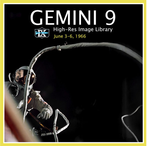 Gemini 9 Foto CD. Retrospaceimages