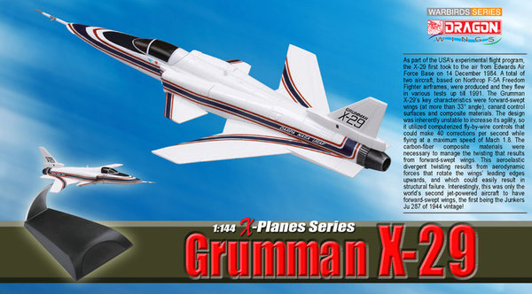 X-29 Dragon Models