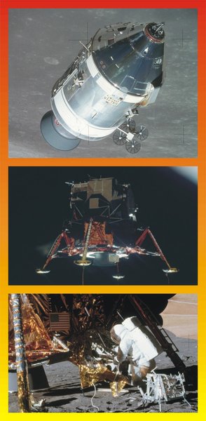 Apollo CSM + LM + MESA Detail Set. 1/72 NW201