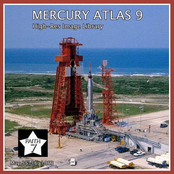 Mercury Atlas 9. Foto-DVD