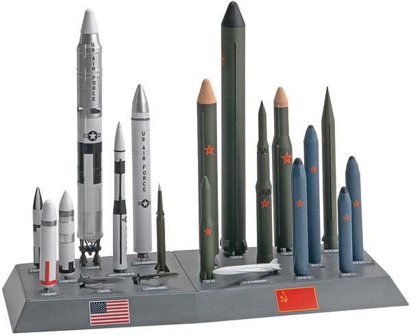 USA/UdSSR Missile Set. 1/144