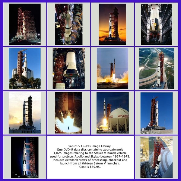 Saturn V.  Foto CD