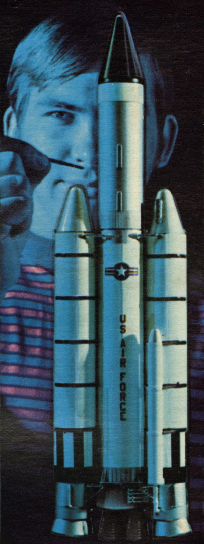 Titan III C Rocket. MPC  1/100