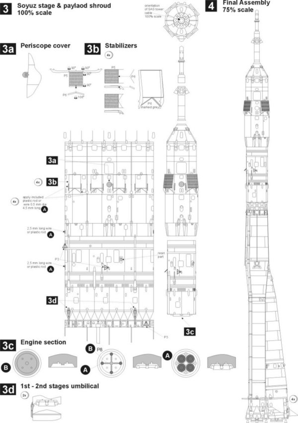 R-7 Soyuz TM/TMA. Newware. 1/144