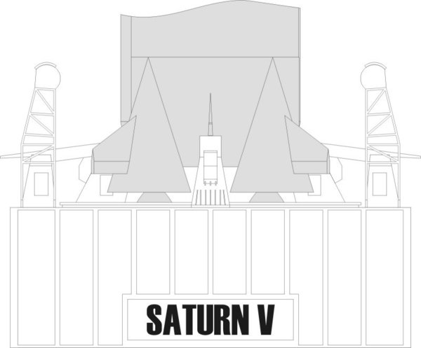Saturn V Launch Stand. Newware129  1/144