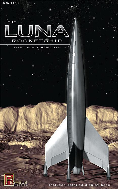 Luna Rocket Ship. 1/144 Pegasus Models.