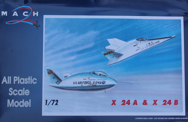 X-24 A&B. Mach 2, 1/72.