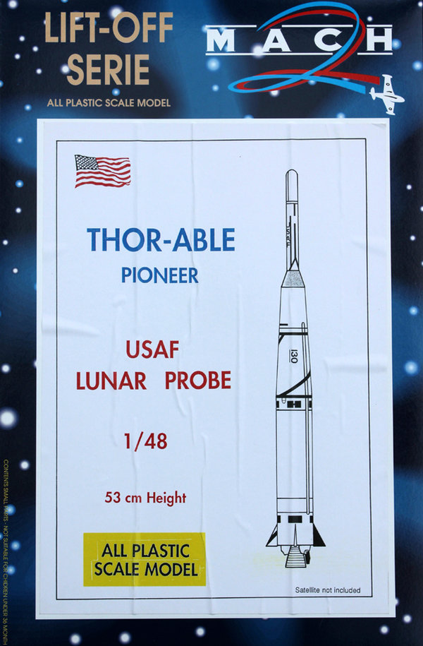 Thor Able Pioneer. Mach 2, 1/48.