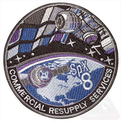 Space X  CRS-8. Original-Emblem