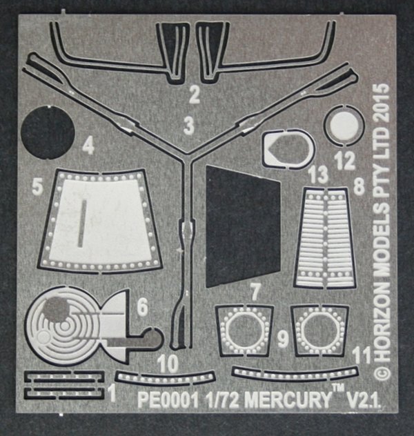 Mercury Kapsel.1/72. Horizon Models
