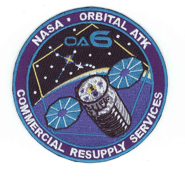 NASA Orbital ATK Patch Mission 6.