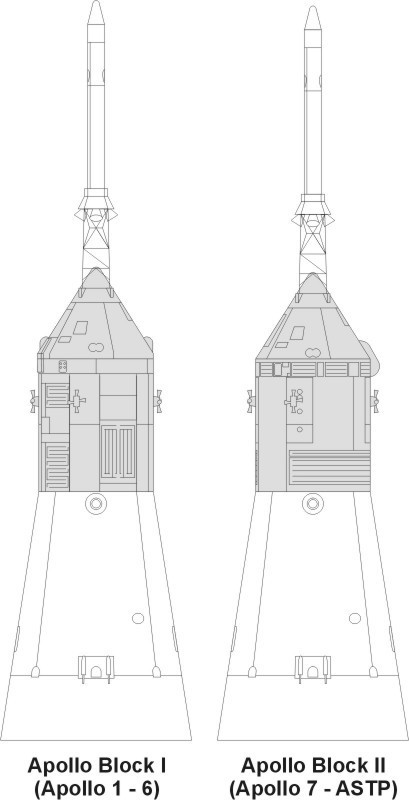 Saturn V  Apollo 4. Newware 1/144