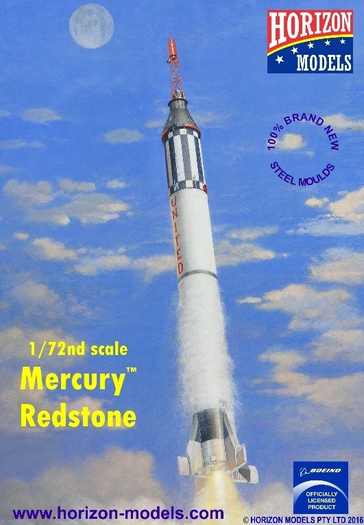Mercury Redstone. 1/72. Horizon Models.