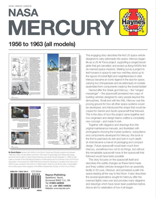 NASA Mercury - 1956 to 1963. Baker