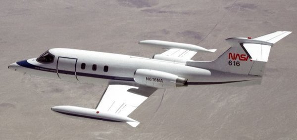 Learjet NASA. Mach 2 Models.