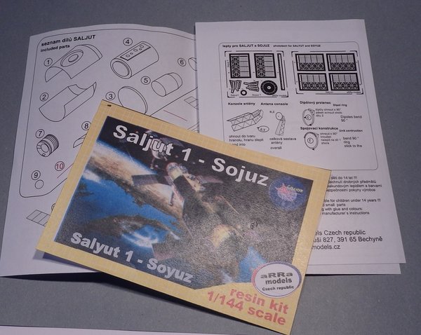 Saljut1&Soyuz. Arra Models 1/144.