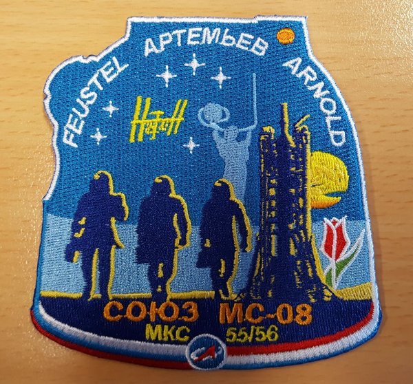 Soyuz MS-08. Aufnäher