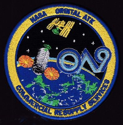NASA Orbital ATK OA9. Originalemblem