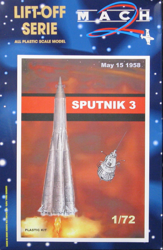 Sputnik 3. 1/72 Mach 2 Models.