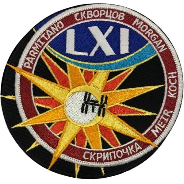 ISS Expedition 61. Stoffaufnäher