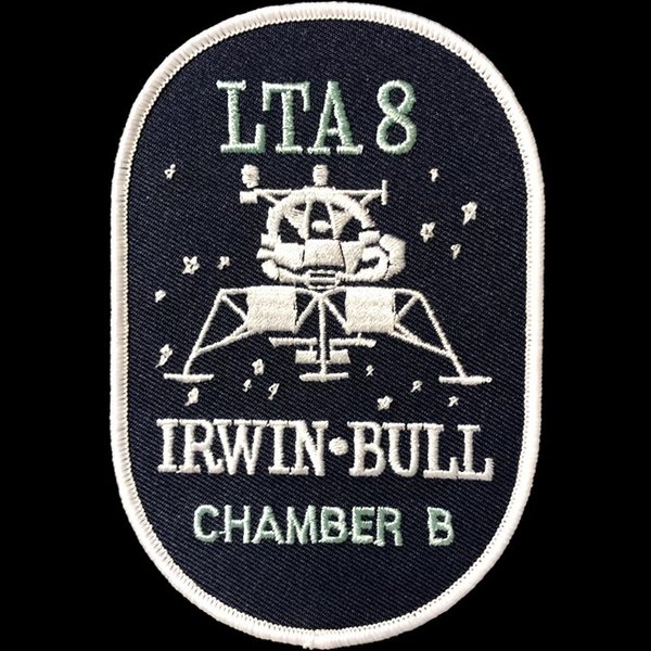 LTA-8 Irwin und Bull. Stoffaufnäher