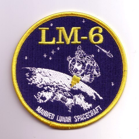 Grumman LM-6 Patch. Stoffaufnäher.