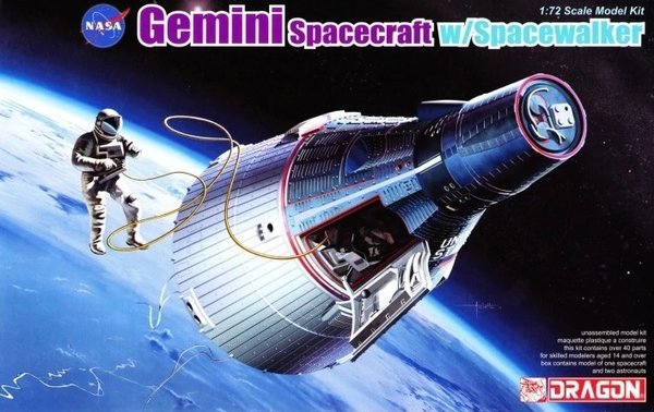 Gemini with Spacewalker. 1/72. Dragon Models