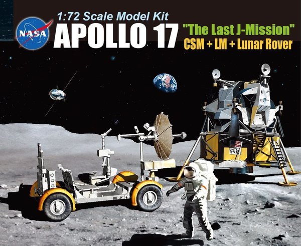 Apollo 17 – The Last J-Mission. 1/72. Dragon.
