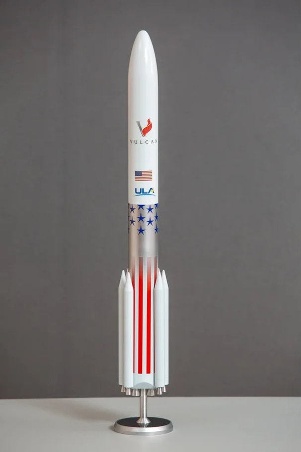 VULCAN Rakete. Fertigmodell 1/144.