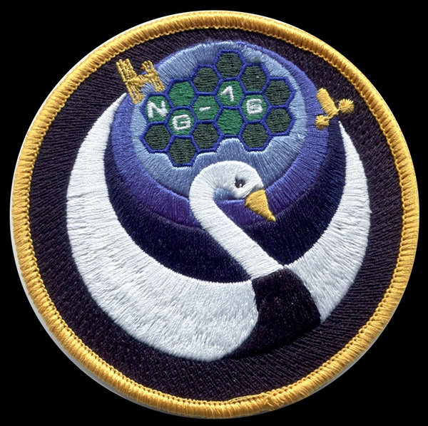 Cygnus NG-16. Offizielles Stoff-Emblem