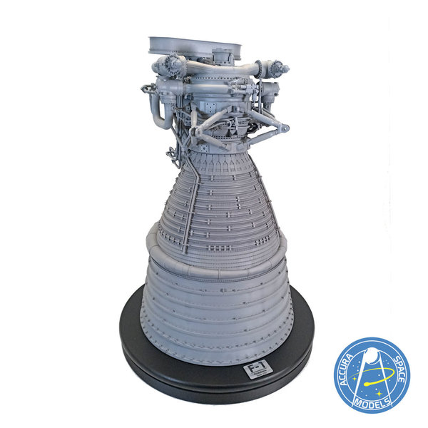 F-1 Engine Stand.  Accura Models 1/12