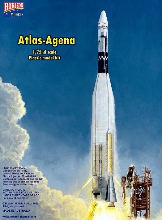 Atlas-Agena.  Horizon Models. 1/72