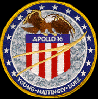 Apollo 16 Aufnäher