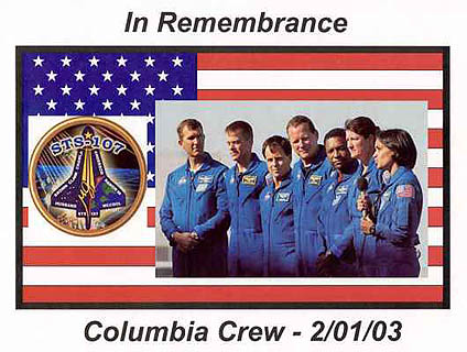 STS 107 Crew Memorial